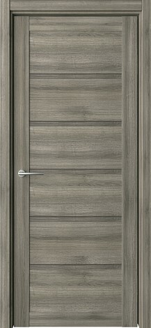 Дверь межкомнатная Альберо (Фрегат) Мегаполис Вена, цвет пепельный ясень, экошпон, глухая
