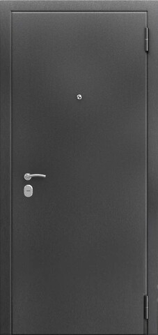 Дверь входная Берлога Сибирь СБ-90П, 1 замок, 1,4 мм металл, (серебро антик+серебро антик) #2