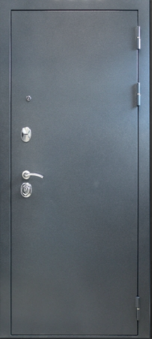 Сейф-дверь входная БЕРГ Витра зеркало, 2 замка, 1,7 мм металл, (синий букле+жемчуг дуб шервуд) #2