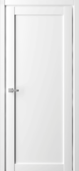 Дверь межкомнатная Альберо (Фрегат) Мегаполис винил Гамбург, цвет белый, винил, глухая