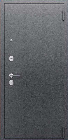 Дверь входная Страж 2К Реалист металл/металл, 2 замка, 1 мм металл, (серебро антик+серебро антик) #2