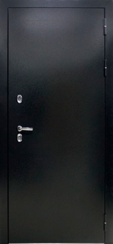 Термодверь входная БЕРГ Термо, 2 замка, 1,4 мм металл, (серебро темное+беленый дуб) #2