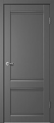 Дверь межкомнатная Сибирь Профиль Классик C1 ПГ, цвет графит, эмалит, глухая