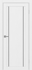 Дверь межкомнатная Оптима Порте Турин 522.111 АПП молдинг SB, цвет белый лед, экошпон, глухая