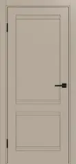 Дверь межкомнатная ХЬЮГОДОРС Дуглас 02Ux110, цвет софт-браун сатин, экошпон, глухая (гарантия - 5 лет)
