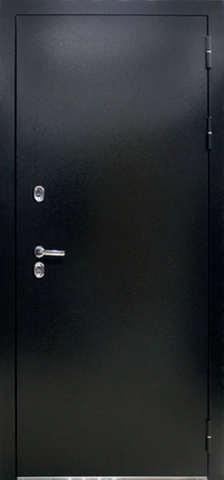 Термодверь входная БЕРГ Термо Прима, 2 замка, 1,4 мм металл, (серебро антик+белый матовый) #2