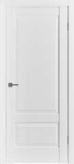Дверь межкомнатная белая Владимирская фабрика дверей Эмалекс ЕR2, цвет эмалекс айс, экошпон, глухая