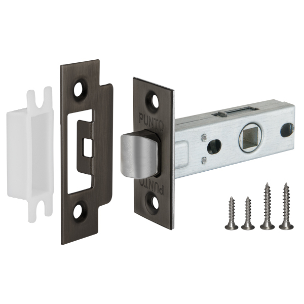 Защелка Пунто METL45-8 ( L45-8) GR, цвет графит (гарантия - 12 месяцев)