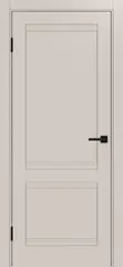 Дверь межкомнатная ХЬЮГОДОРС Дуглас 02Ux110, цвет кремовый сатин, экошпон, глухая (гарантия - 5 лет)