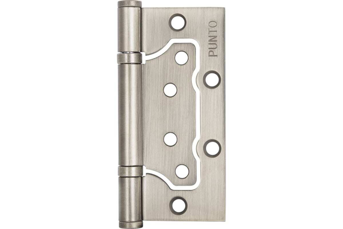 Петля накладная Пунто IN4200W PN (200-2B 100x2,5), цвет никель матовый (гарантия - 1 месяц)