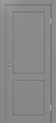 Дверь межкомнатная Оптима Порте Сицилия 702.11, цвет серый, экошпон, глухая