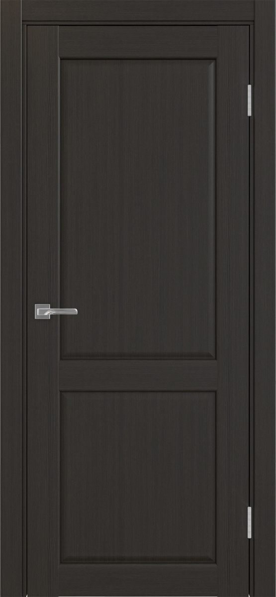 Дверь межкомнатная Оптима Порте Сицилия 702.11, цвет венге, экошпон, глухая