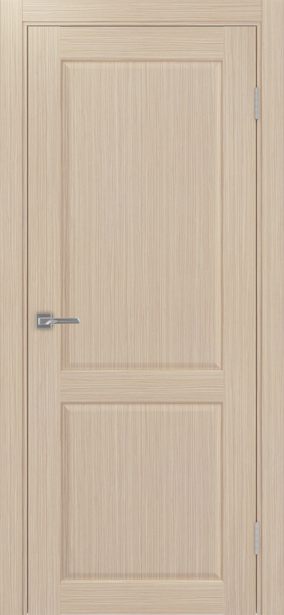 Дверь межкомнатная Оптима Порте Сицилия 702.11, цвет беленый дуб, экошпон, глухая