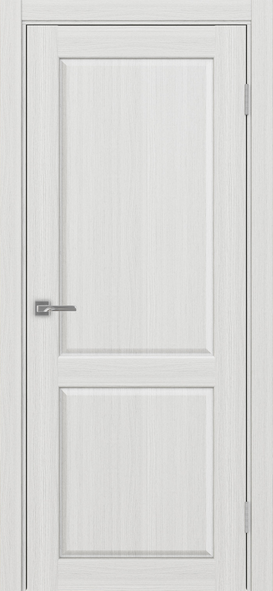 Дверь межкомнатная Оптима Порте Сицилия 702.11, цвет серебристый ясень, экошпон, глухая