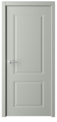 Дверь межкомнатная Альберо (Фрегат) Стиль (Эмаль) Стиль-1 ПГ (с врезкой под замок), цвет серый, эмаль, глухая