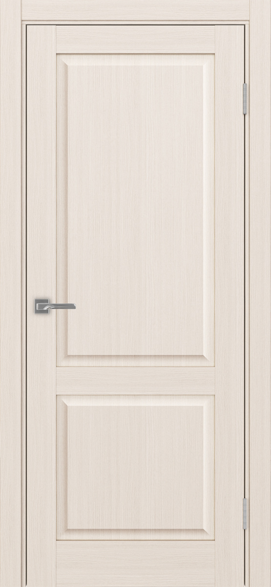 Дверь межкомнатная Оптима Порте Тоскана 602.11 ОФ1 багет, цвет перламутровый ясень, экошпон, глухая