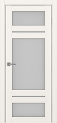 Дверь межкомнатная Оптима Порте Турин 532.22222, цвет бежевый, экошпон, стекло мателюкс