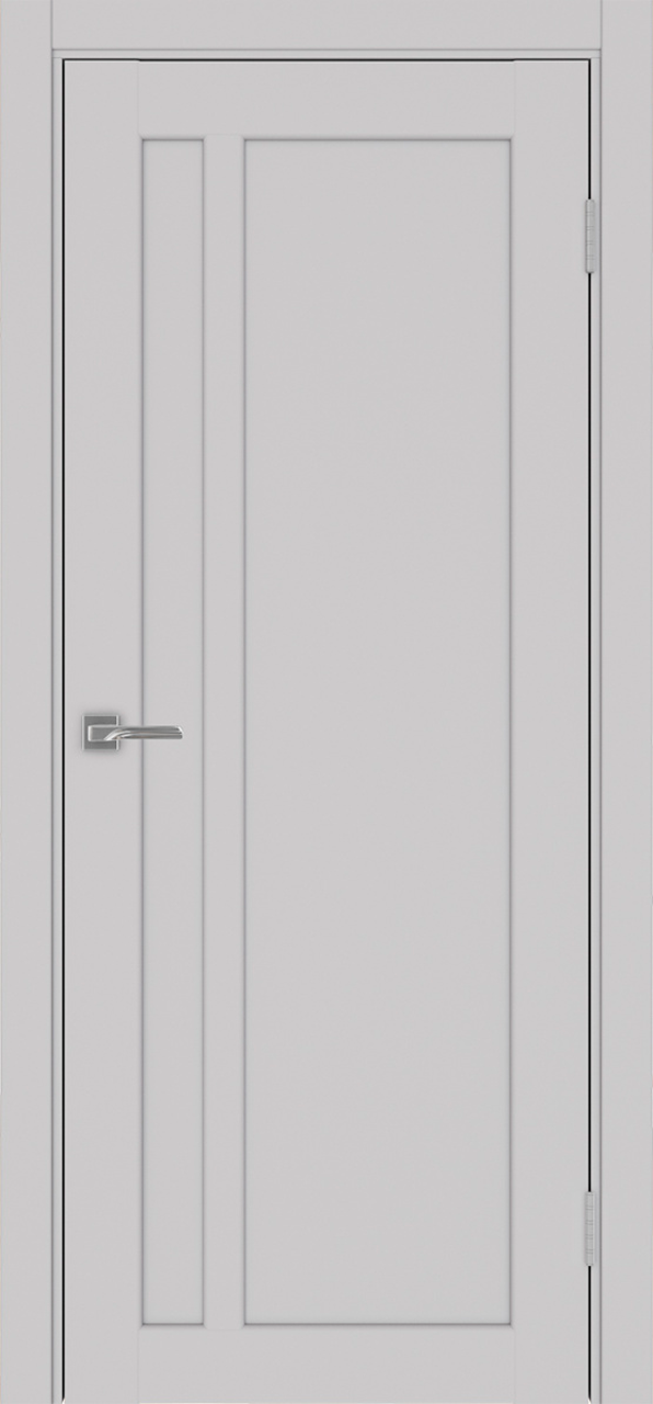 Дверь межкомнатная Оптима Порте Парма 412.11, цвет пепельный, экошпон, глухая