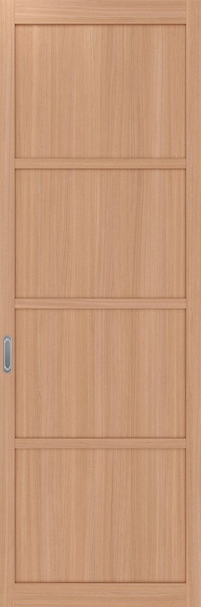 Перегородка межкомнатная Оптима Порте 104.1111, цвет темный ясень, экошпон, глухая (за 1 кв.м)