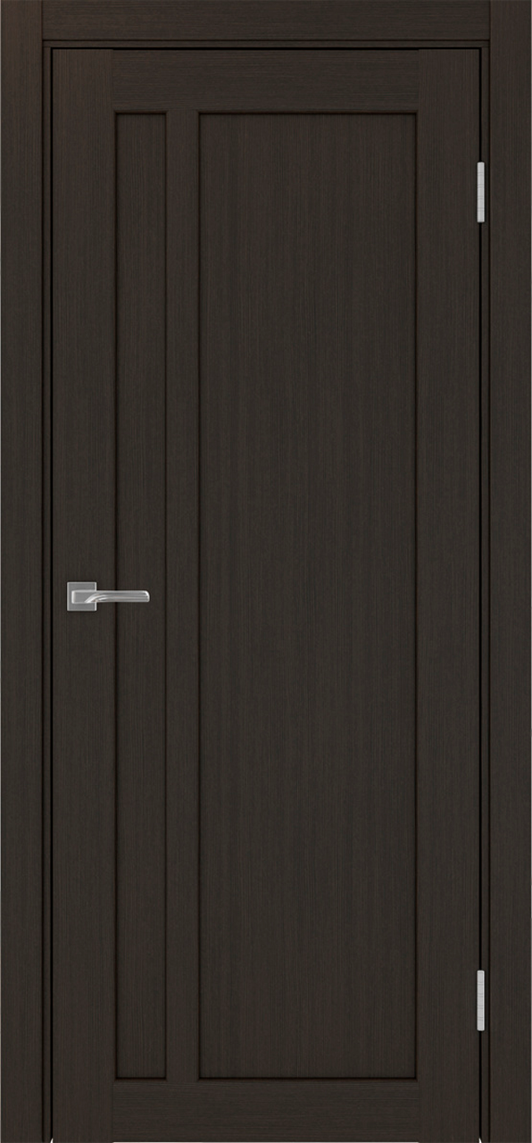 Дверь межкомнатная Оптима Порте Парма 412.11, цвет венге, экошпон, глухая