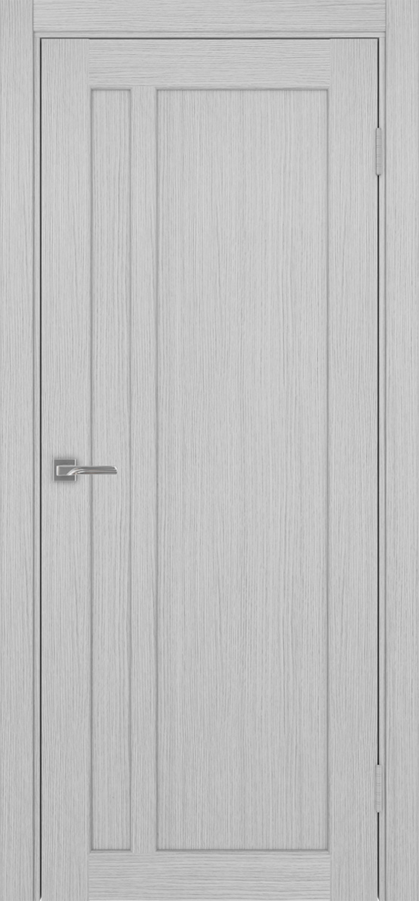 Дверь межкомнатная Оптима Порте Парма 412.11, цвет серый дуб, экошпон, глухая