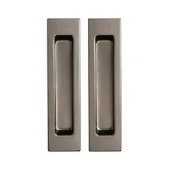 Ручка квадрат для раздвижных дверей Пунто SH.SLQ152.010 (Soft LINE SLQ-010) GR, цвет графит (гарантия - 12 месяцев)