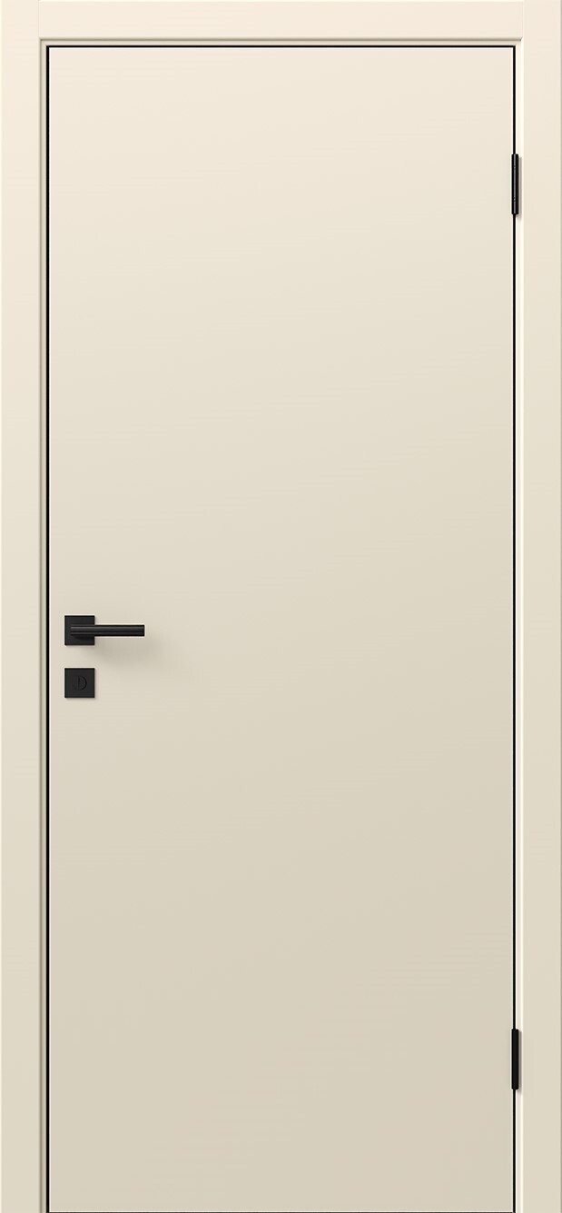 Дверь межкомнатная Дверона Айс Флэт (кромка АБС с 4х сторон), цвет орхидея, полипропилен, глухая