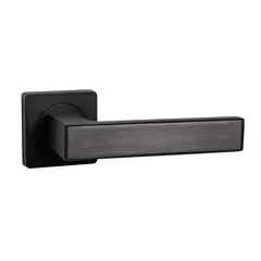 Ручка квадрат Аякс K.JK51.OPTIMA plus (OPTIMA plus JK) BL/GR-24, цвет черный/графит алюминий (гарантия - 6 месяцев)