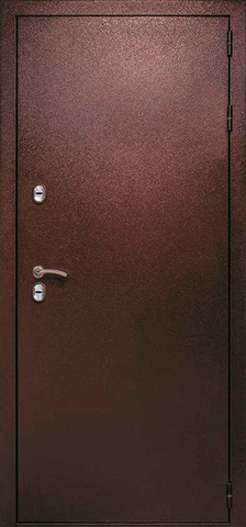 Термодверь входная Страж 3К Тепло, 2 замка, 1,5 мм металл, (медь антик+филадельфия дуб) #2