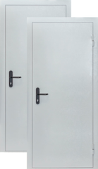 Дверь входная Сидоров ДСПД - 01 EI - 60 противопожарная, 1 замок, 1,5 мм металл, (рал 7035+рал 7035)