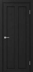 Дверь межкомнатная Оптима Порте Турин 521.11, цвет антрацит, экошпон, глухая