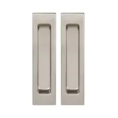 Ручка квадрат для раздвижных дверей Пунто SH.SLQ152.010 (Soft LINE SLQ-010) SN, цвет никель матовый (гарантия - 12 месяцев)