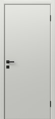 Дверь межкомнатная Дверона Айс Флэт (кромка АБС с 4х сторон), цвет мираж, полипропилен, глухая