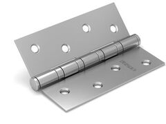 Петля врезная универсальная Фуаро IN4400U SN (4BB 100x75x2,5), цвет никель матовый (гарантия - 12 месяцев)