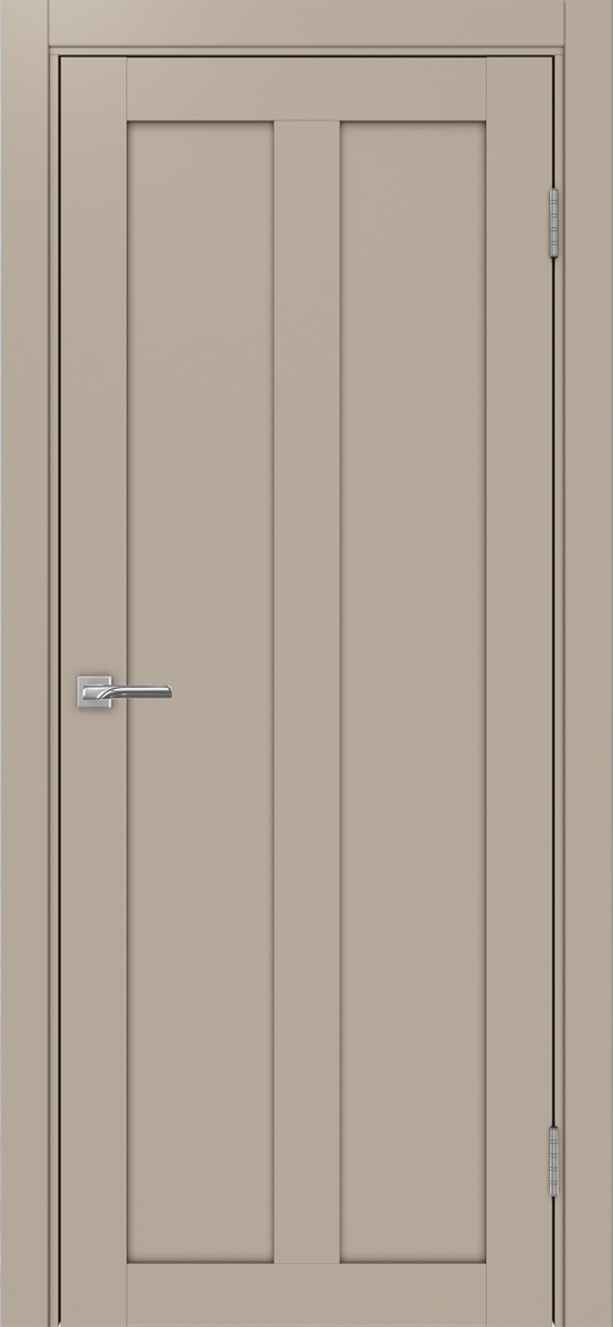 Дверь межкомнатная Оптима Порте Турин 521.11, цвет мокко, экошпон, глухая