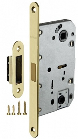 Замок сантехнический магнитный Фуаро MAGNM96WC-50 (M96WC-50) SG, цвет золото матовое (гарантия - 12 месяцев)