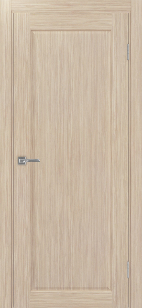 Дверь межкомнатная Оптима Порте Сицилия 701.1, цвет беленый дуб, экошпон, глухая