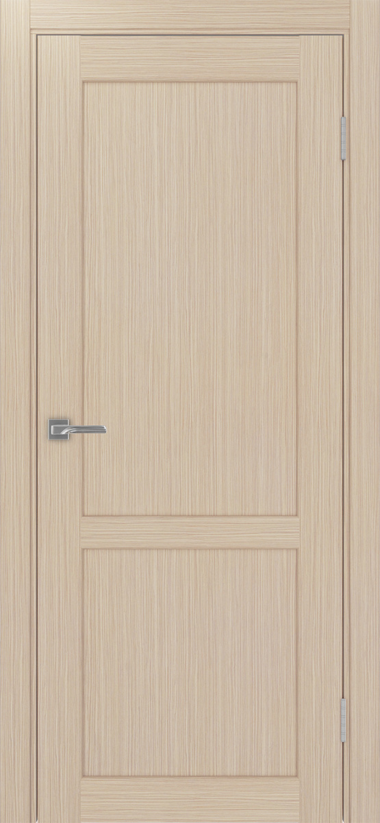 Дверь межкомнатная Оптима Порте Парма 402.11, цвет беленый дуб, экошпон, глухая