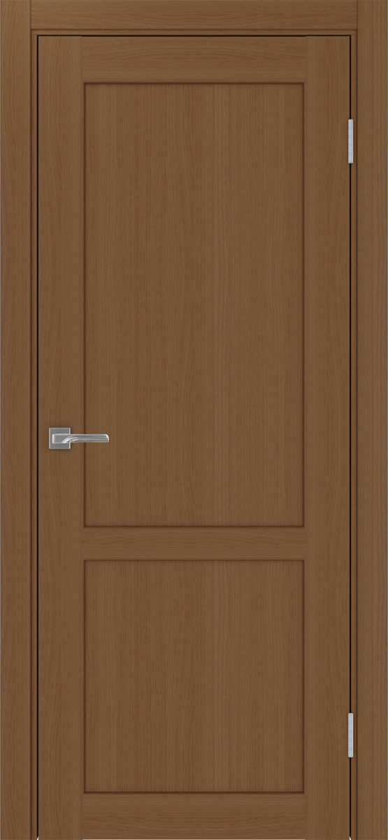 Дверь межкомнатная Оптима Порте Парма 402.11, цвет орех, экошпон, глухая