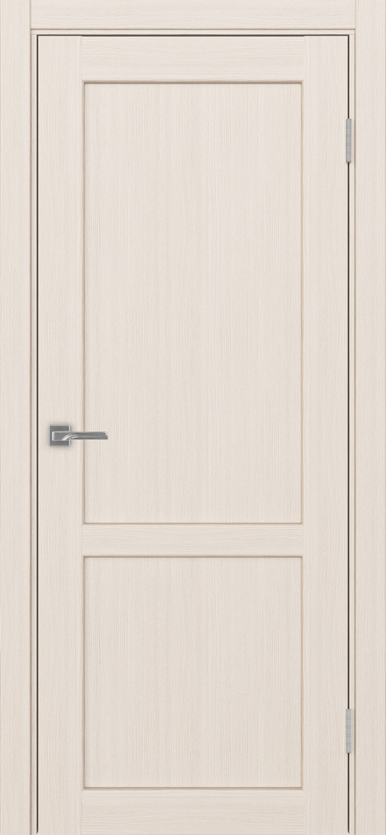 Дверь межкомнатная Оптима Порте Парма 402.11, цвет перламутровый ясень, экошпон, глухая