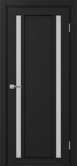 Дверь межкомнатная Оптима Порте Турин 522.212, цвет антрацит, экошпон, стекло мателюкс