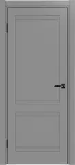 Дверь межкомнатная ХЬЮГОДОРС Дуглас 02Ux110, цвет благородный серый, экошпон, глухая (гарантия - 5 лет)