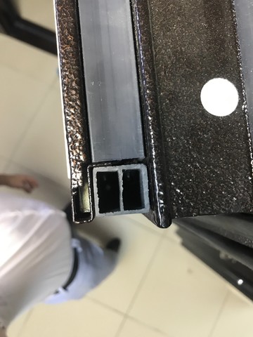 Термодверь входная Феррони Изотерма 11 см, 2 замка, 1,4 мм металл, (серебро антик+беж лиственница) #4