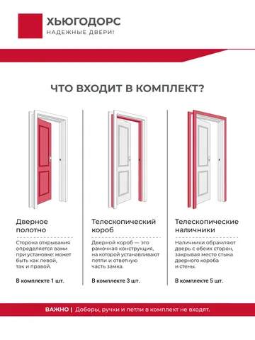 Дверь межкомнатная ХЬЮГОДОРС Генри НЬЮ 02сx21210, цвет благородный серый, экошпон, стекло белое (гарантия - 5 лет) #10