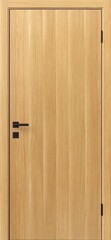 Дверь межкомнатная Дверона Вуд Флэт (кромка АБС с 4х сторон), цвет нордик дуб, CPL, глухая