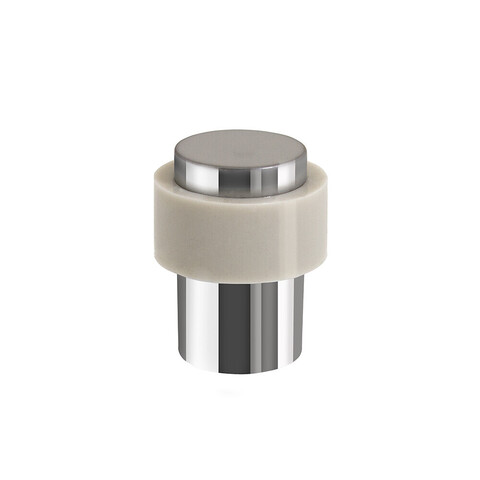 Ограничитель дверной напольный Фуаро STOPPER/14 (DS-14) CP-8, цвет хром (гарантия - 6 месяцев)