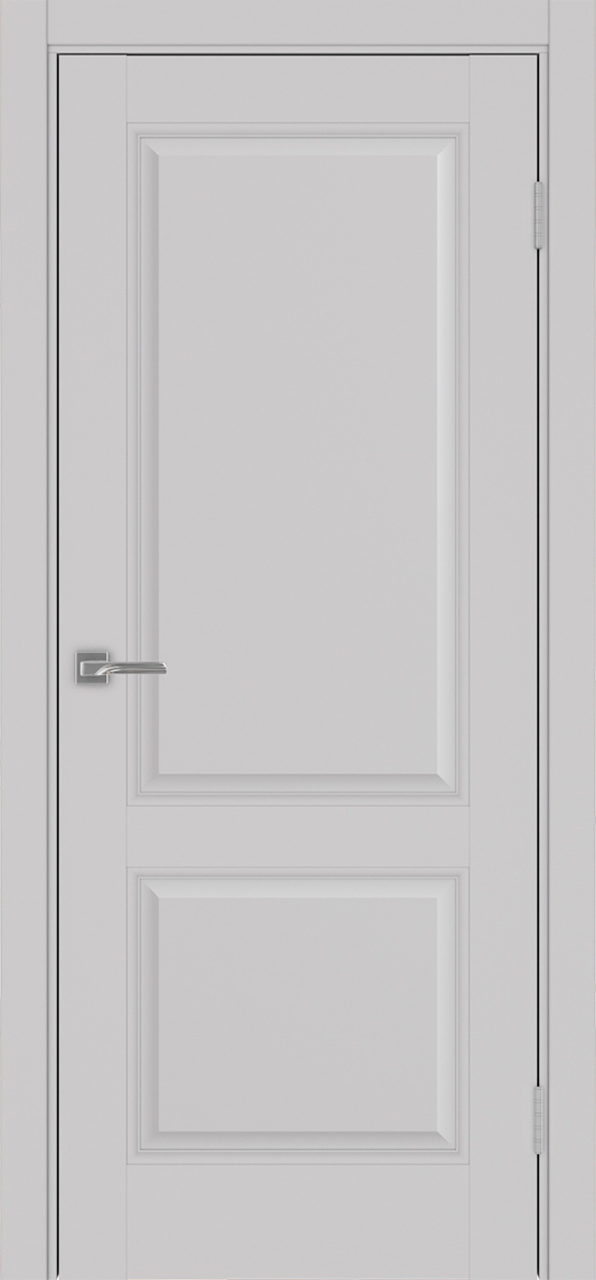 Дверь межкомнатная Оптима Порте Тоскана Нео 602.11, цвет пепельный, экошпон, глухая