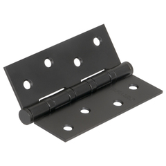 Петля врезная универсальная Фуаро IN4400U BL (4BB 100x75x2,5), цвет черный матовый (гарантия - 12 месяцев)