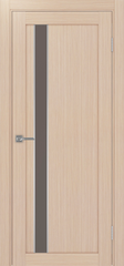 Дверь межкомнатная Оптима Порте Турин 528.121 АПС молдинг SC, цвет беленый дуб, экошпон, стекло бронза