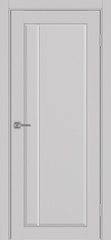 Дверь межкомнатная Оптима Порте Сицилия 711.12, цвет пепельный, экошпон, стекло мателюкс